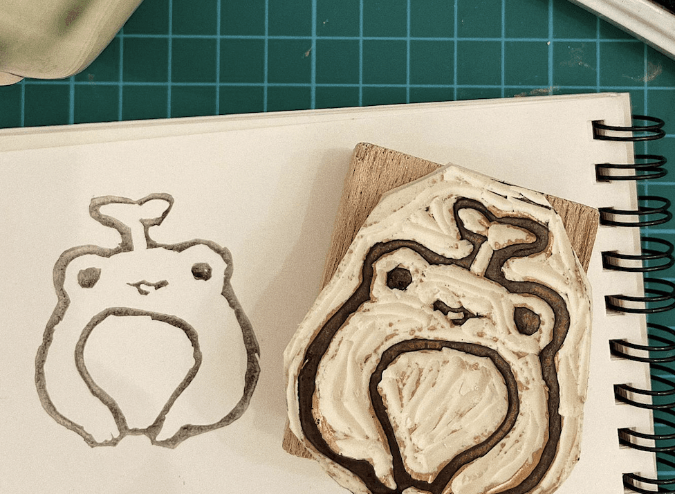 Linocut Stamps