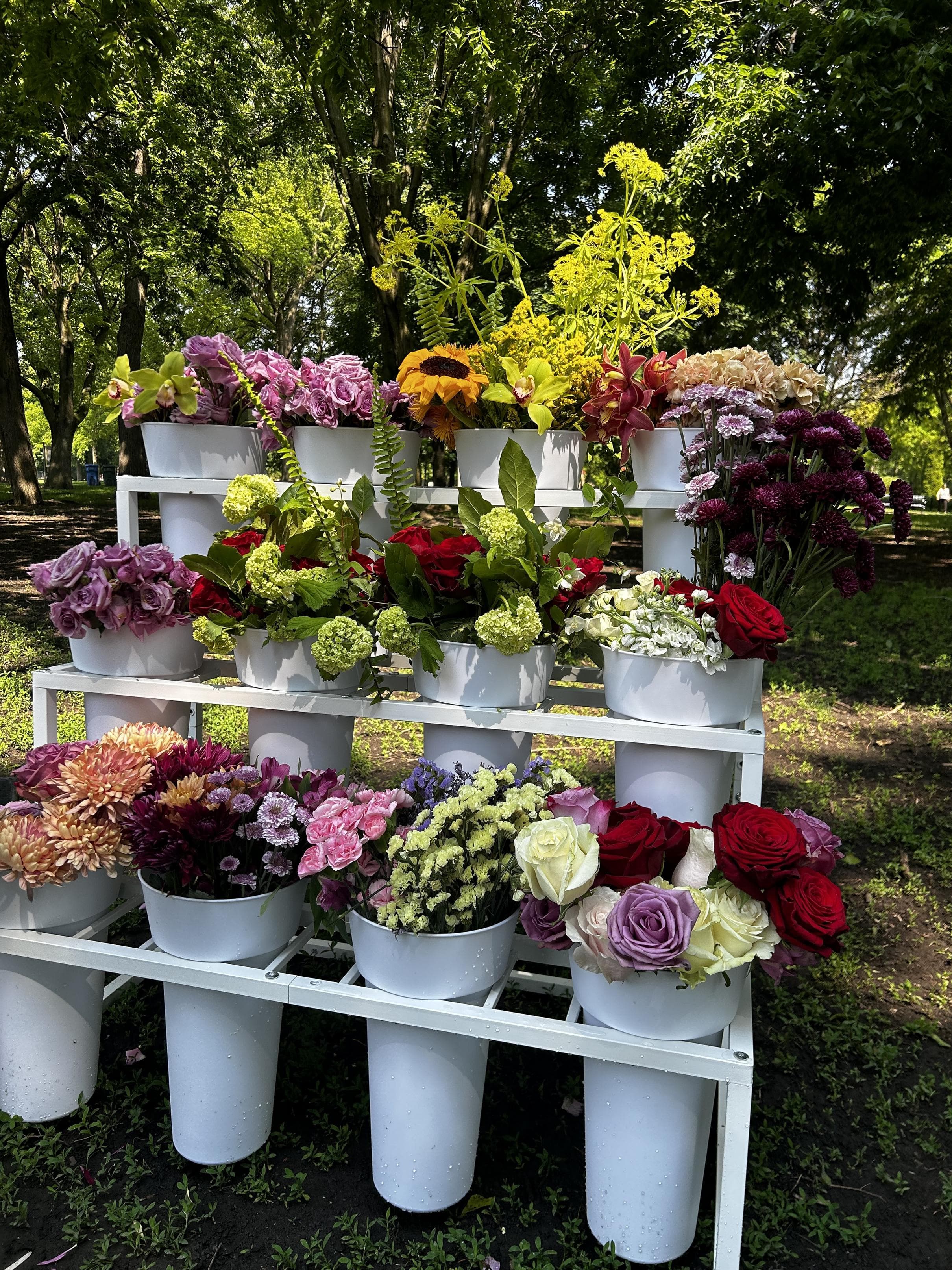 Mixed Mediums workshop participants